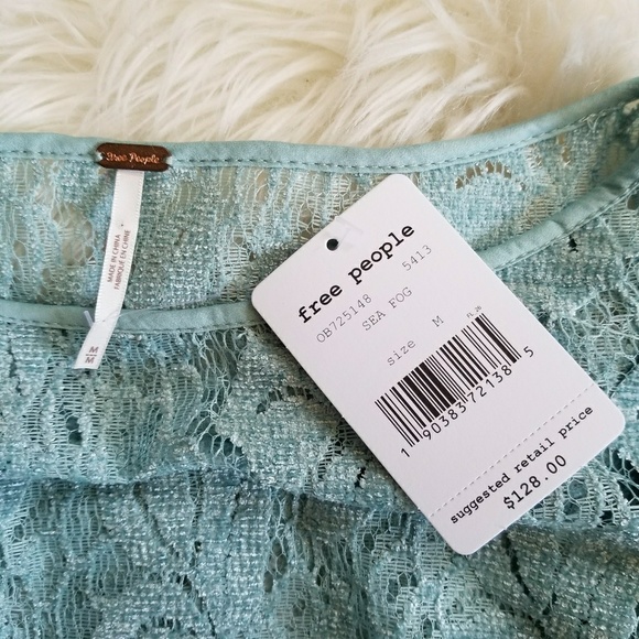 NWT Free People Ruby Mini Lace Dress - Picture 4 of 8